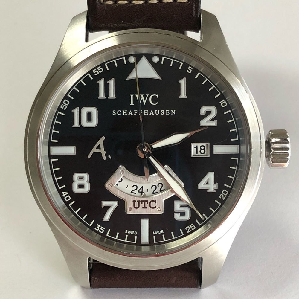Authentic IWC SS Pilot’s Automatic Men Watch, Rare & Edition